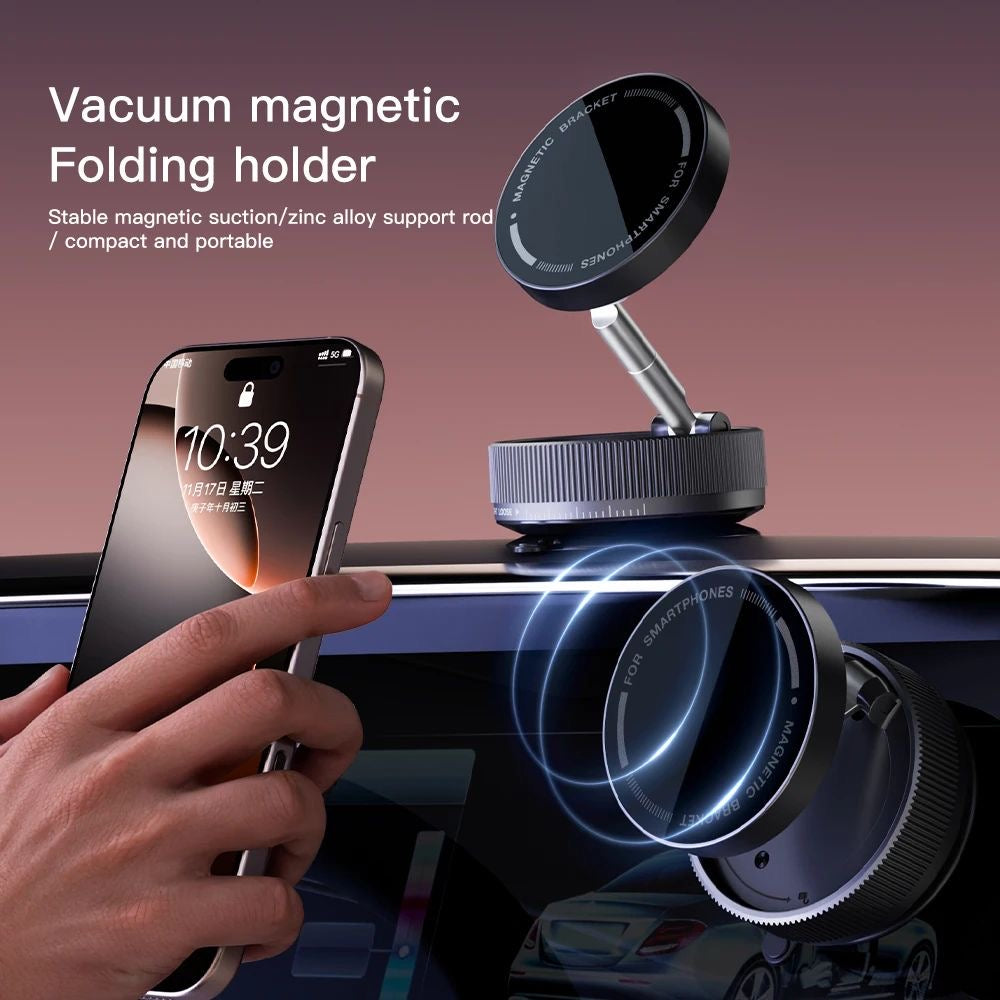 Support Téléphone Magnétique 360° – Ultra Stable & Réglable