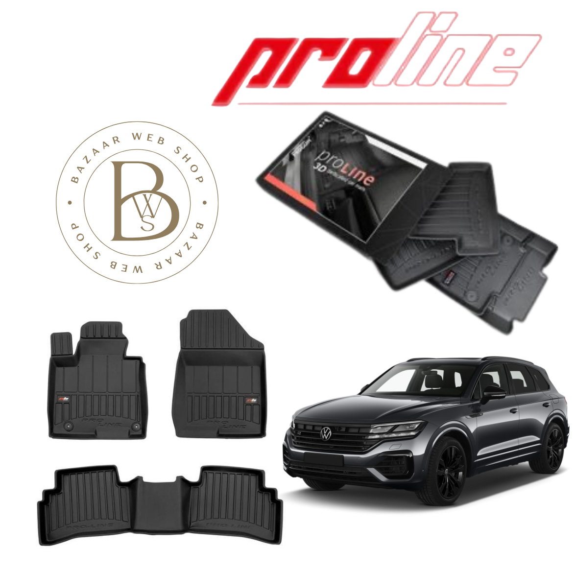 TAPIS 3D PROLINE VW TOUAREG III 2020+