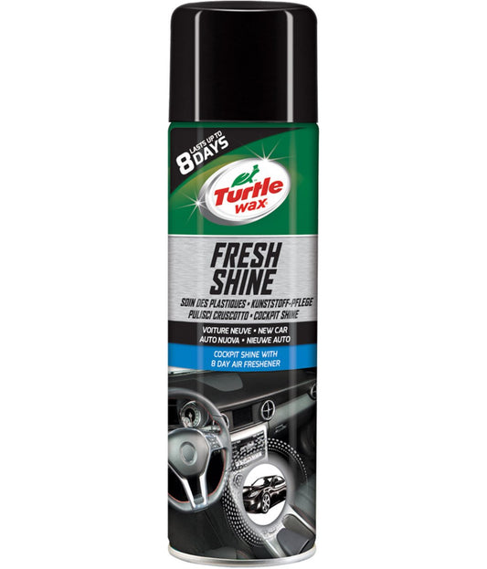 TURTLE WAX SOINS DES PLASTIQUES FRESH SHINE VANILLE 500 ML