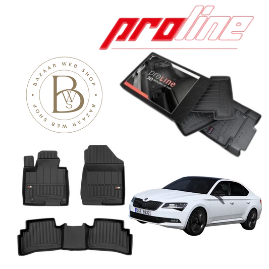 TAPIS 3D PROLINE SKODA SUPERB III 15+