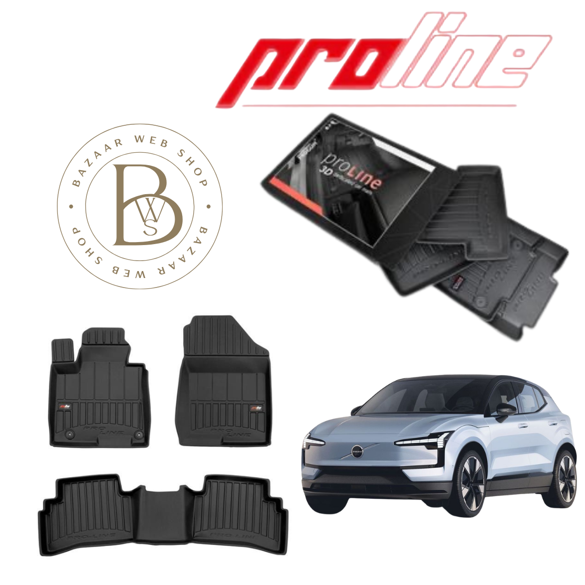 TAPIS 3D PROLINE Volvo EX30 2023+