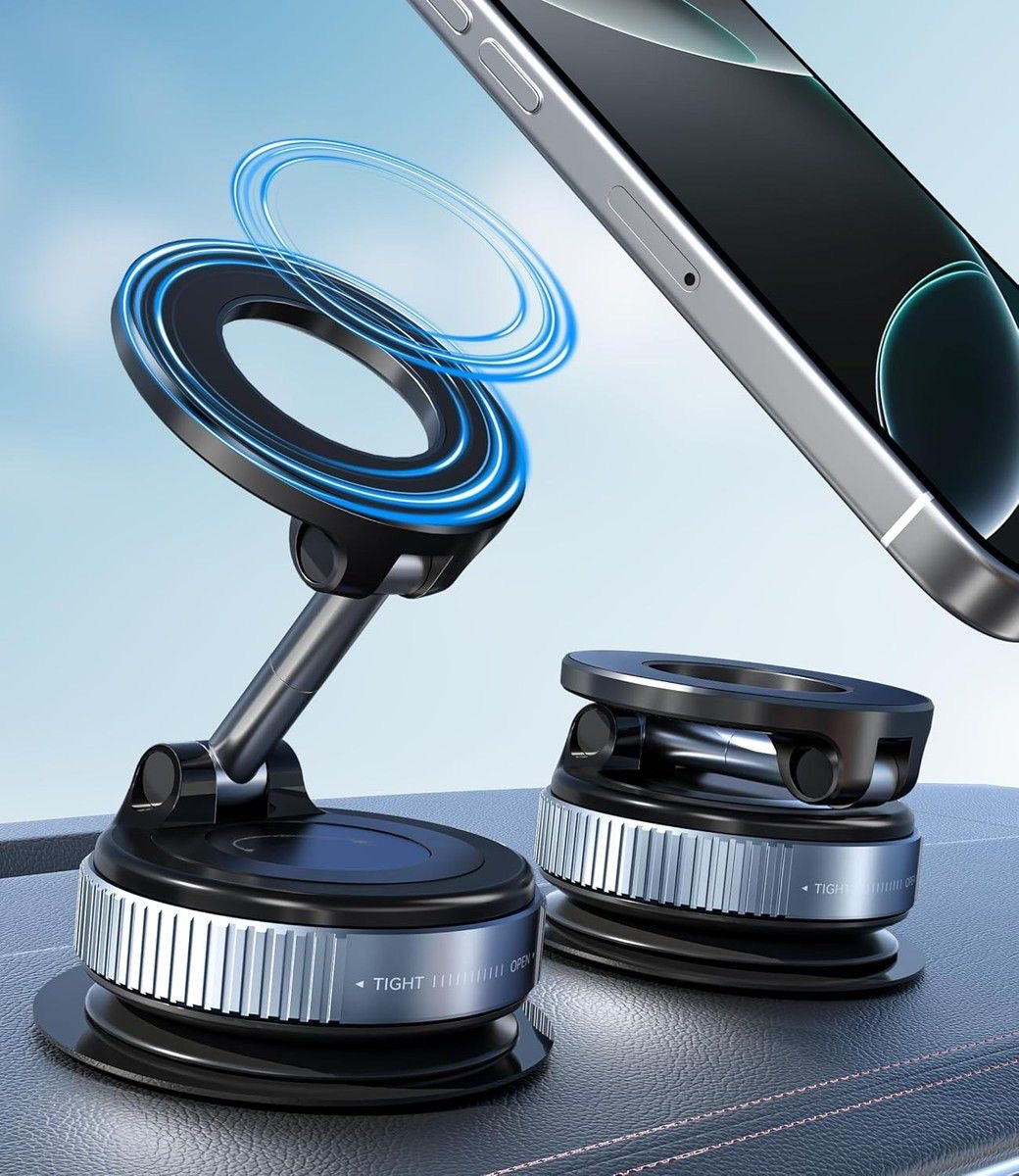 Support Téléphone Magnétique 360° – Ultra Stable & Réglable