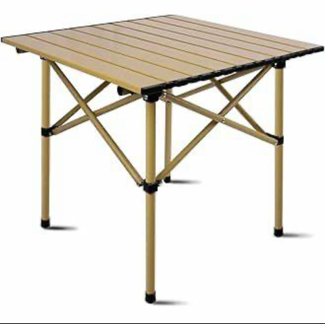 Ensemble de 4 chaises et une table transportable