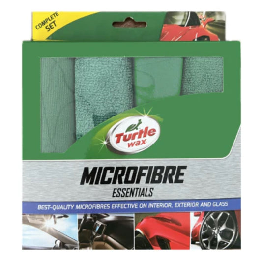 TURTLE WAX MICROFIBRES POUR 4 SURFACES