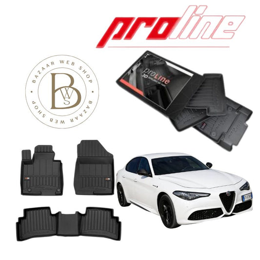 TAPIS 3D PROLINE ALFA ROMEO GIULIA  15+